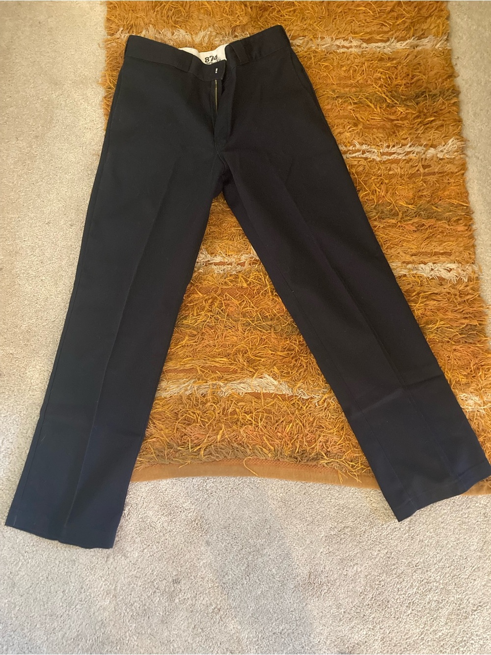 Dickies Black Straight-Leg Chinos